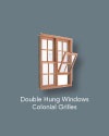 Double Hung Colonial Grilles